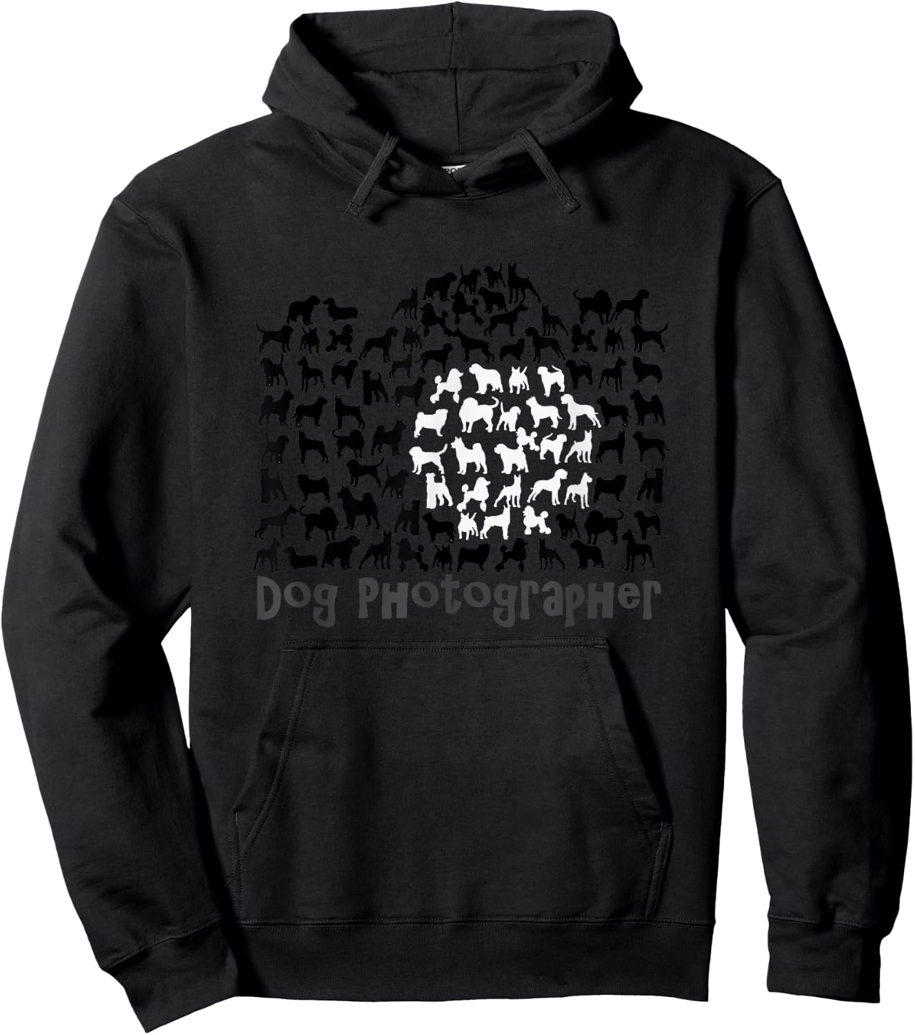 Dog Photographer Women Kids Hoodie - Hoodie | Black