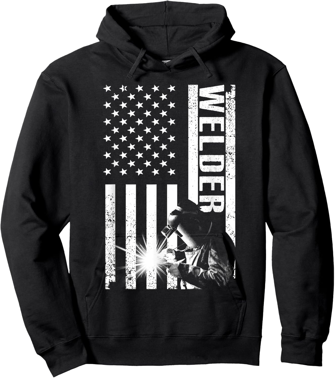 Cool Welder Design Women Welder Welding Metalwork Hoodie - Hoodie | Black