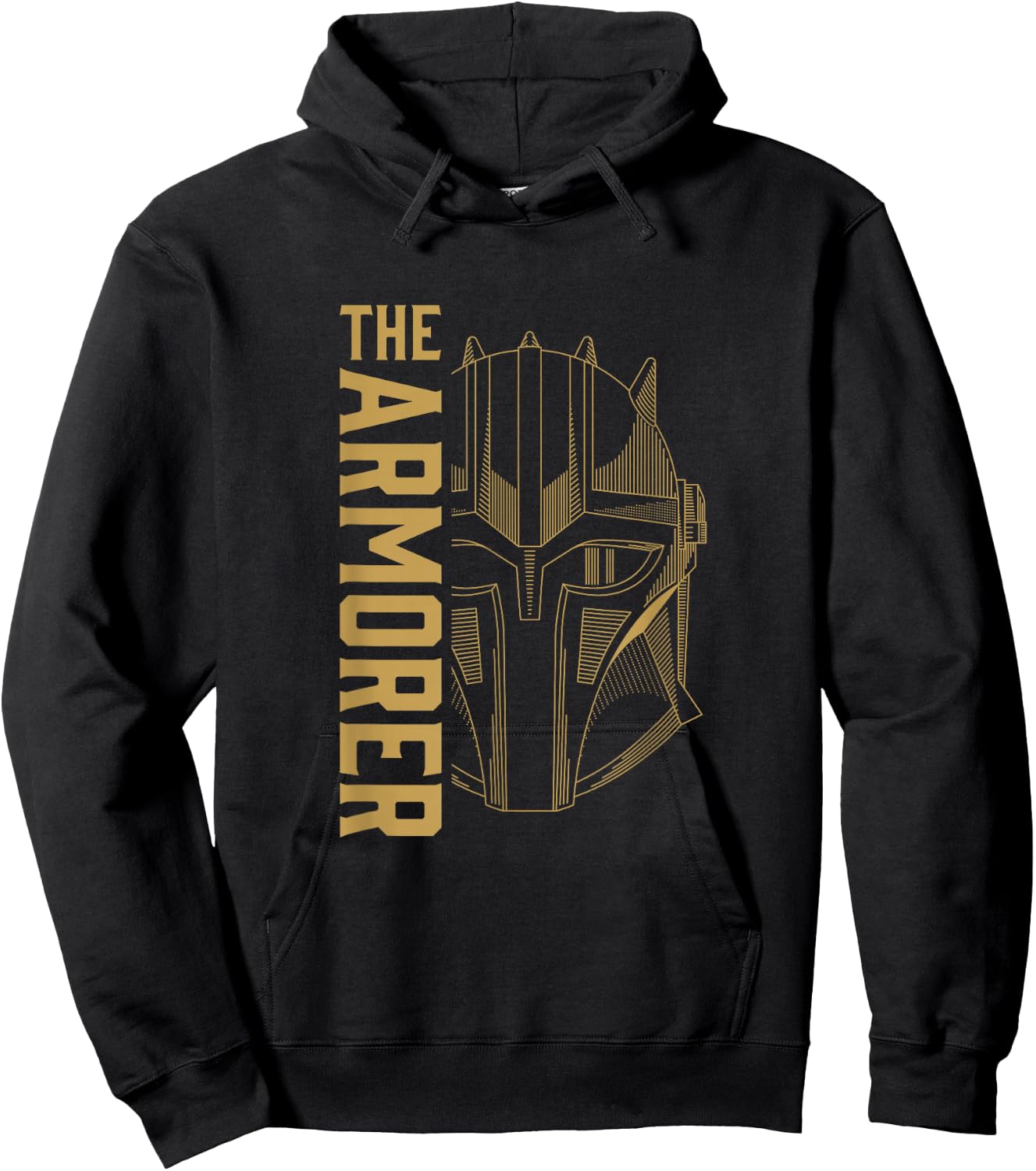 Star Wars: The Mandalorian The Armorer Title Icon Logo Hoodie - Hoodie | Black