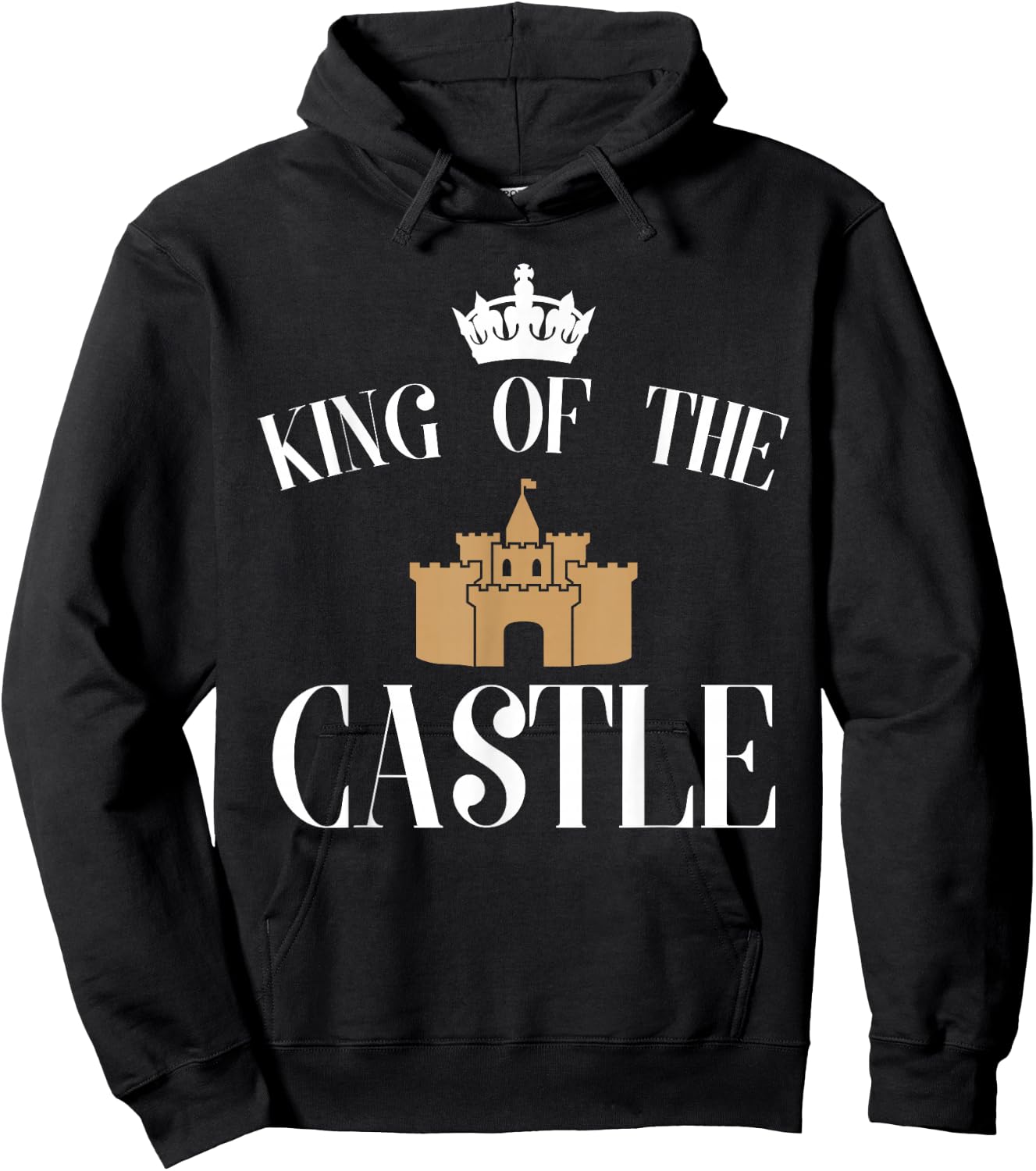 King Of The Castle Sandcastle Hoodie - Hoodie | Black