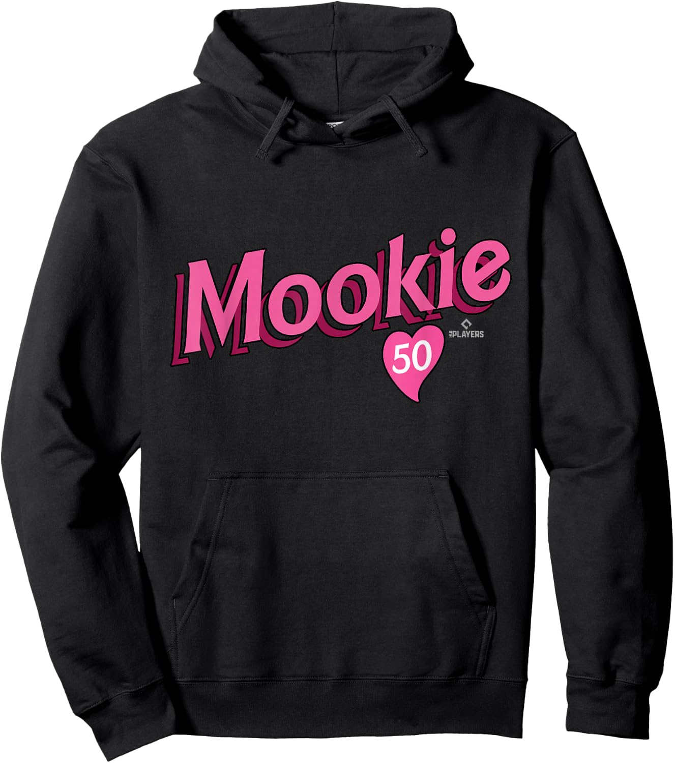Mookie Betts Los Angeles Baseball Valentine MLBPA Hoodie - Hoodie | Black