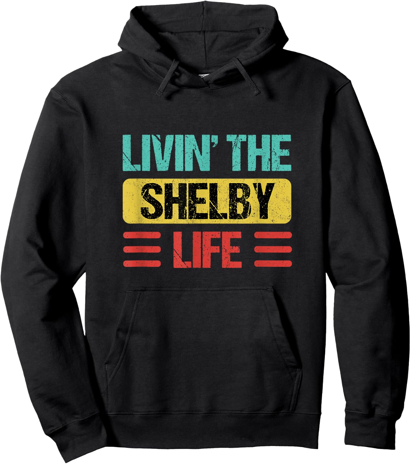 Shelby Name Hoodie - Hoodie | Black