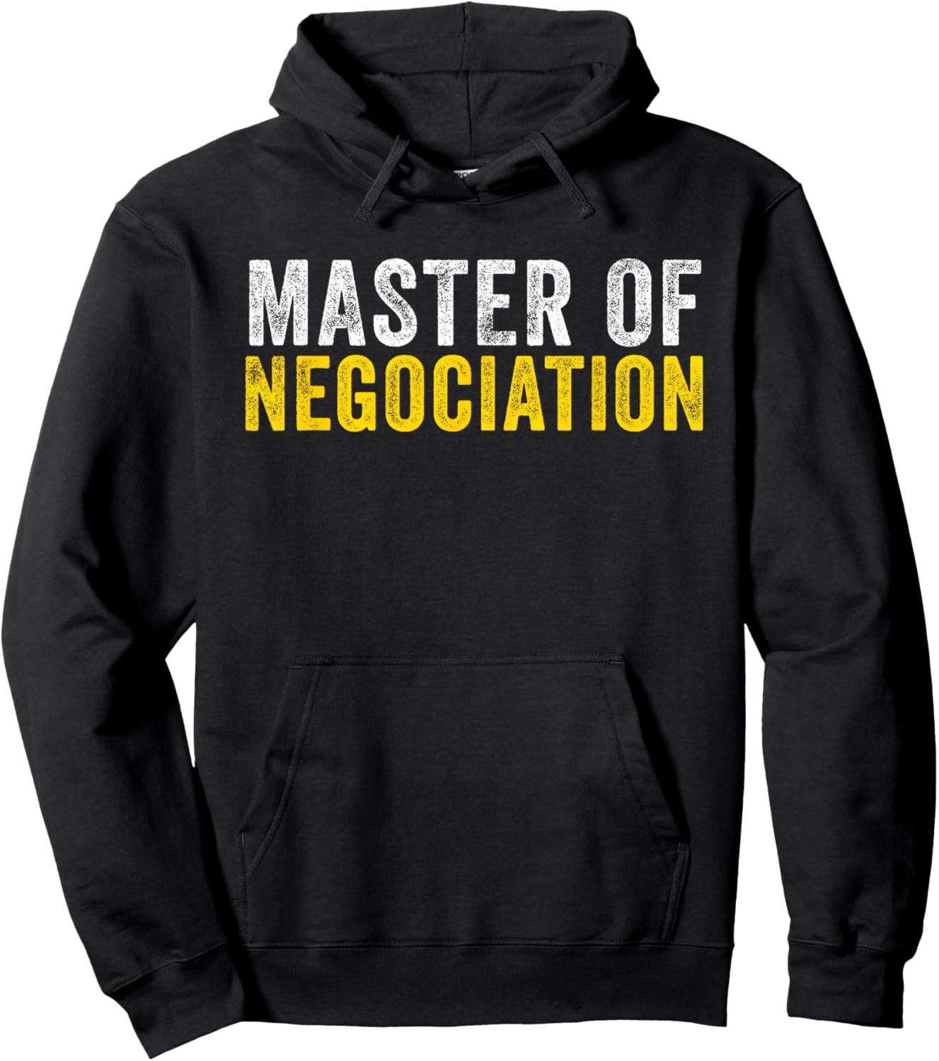 Master Of Negotiation Funny Negotiator Hoodie - Hoodie | Black