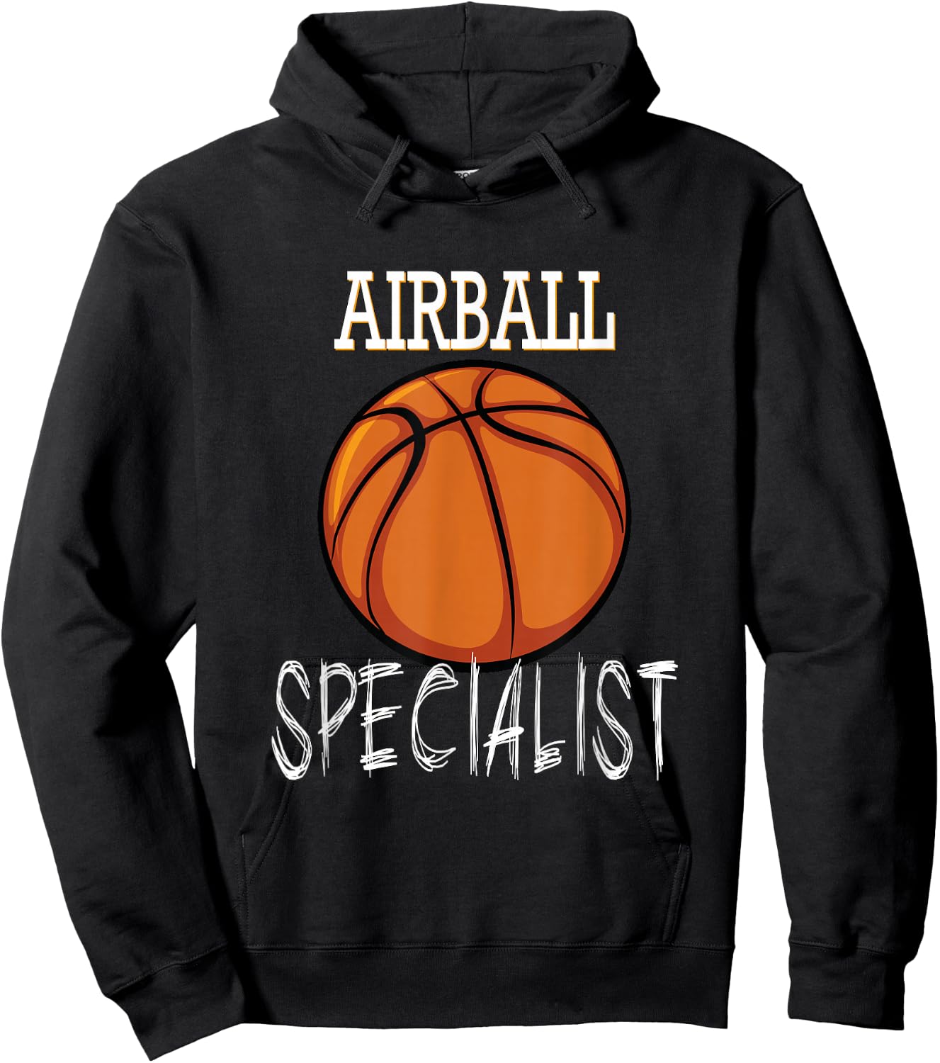 Airball Specialist Basketball Hoodie - Hoodie | Black