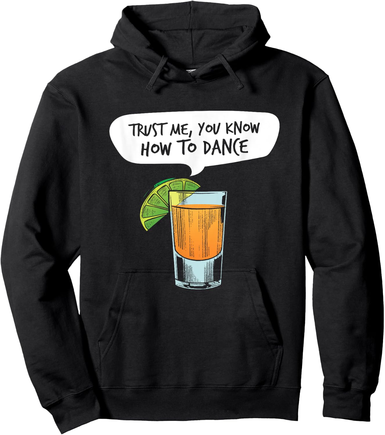 Mis Amigos Funny Salt Lime & Tacos Tequila Hoodie - Hoodie | Black