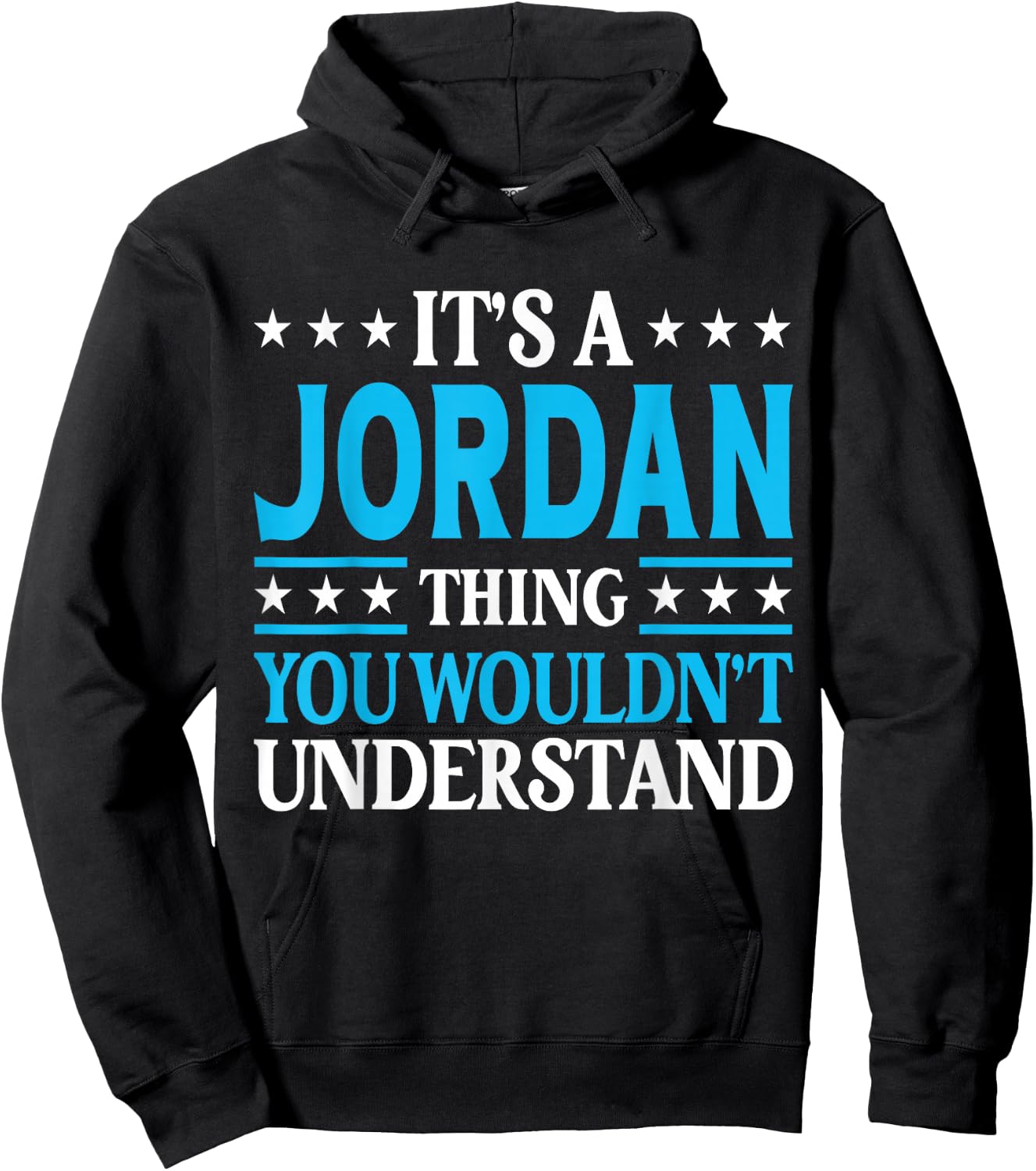 Jordan Thing Wouldn't Understand Hoodie - Hoodie | Black