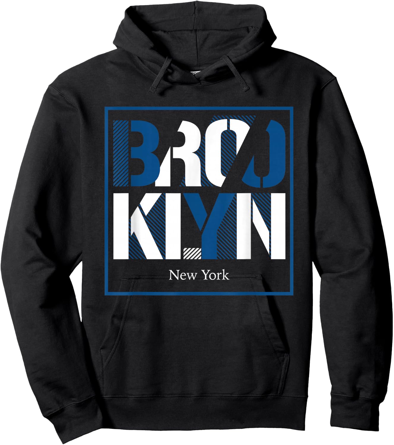 Brooklyn New York Hoodie - Hoodie | Black