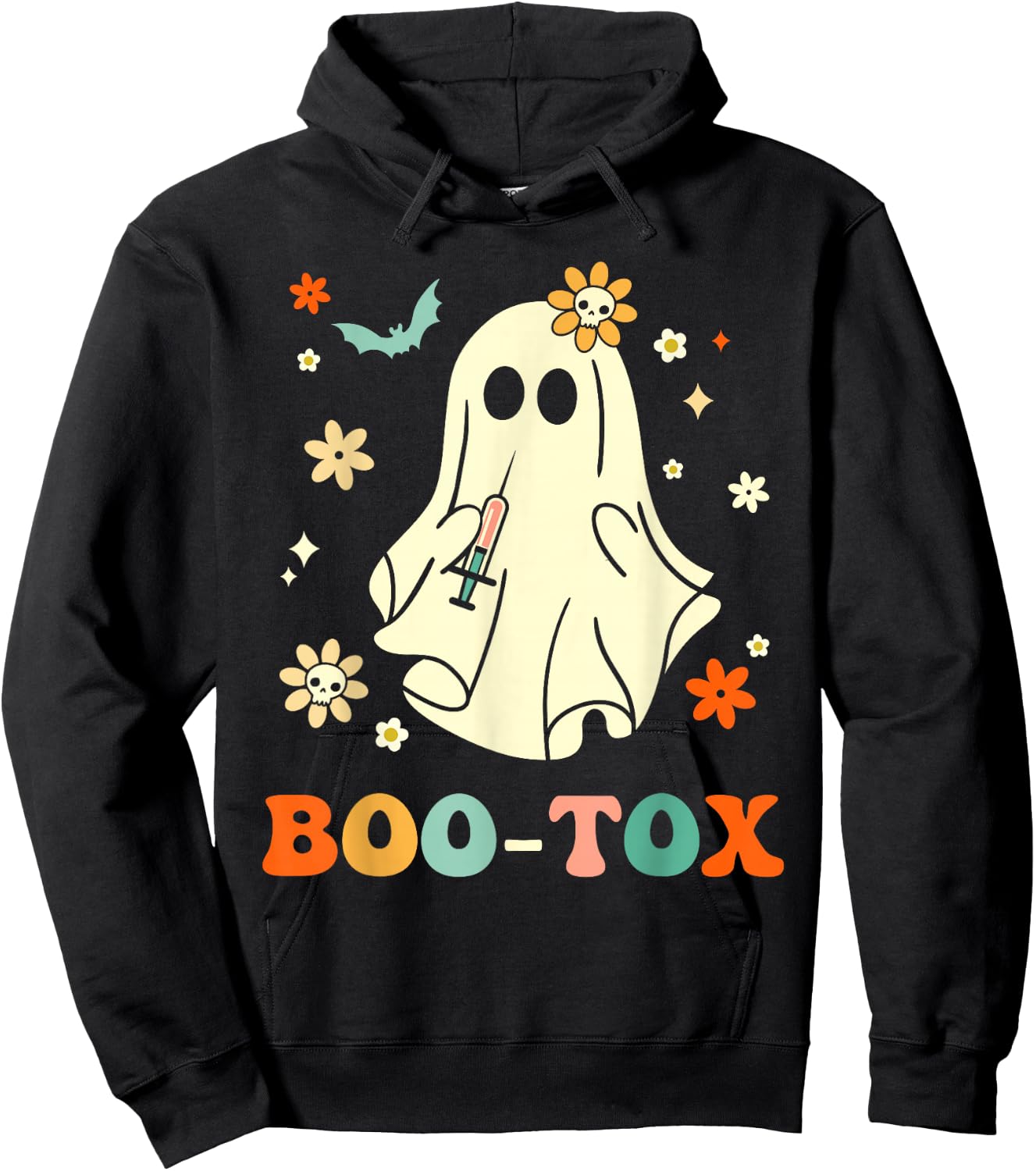Plastic Surgeon Halloween Costume Botox Halloween Boo-Tox Hoodie - Hoodie | Black
