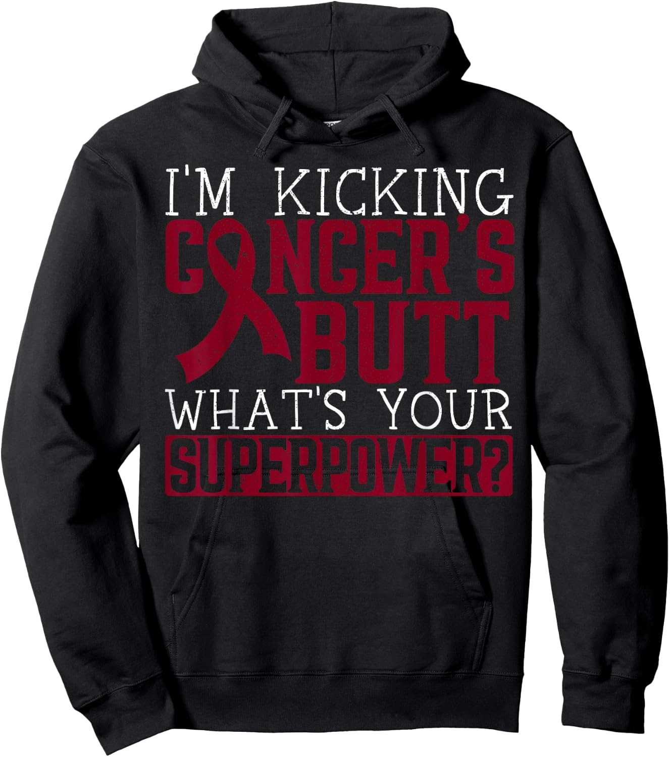 Multiple Myeloma Warrior Myeloma Cancer Awareness Hoodie - Hoodie | Black