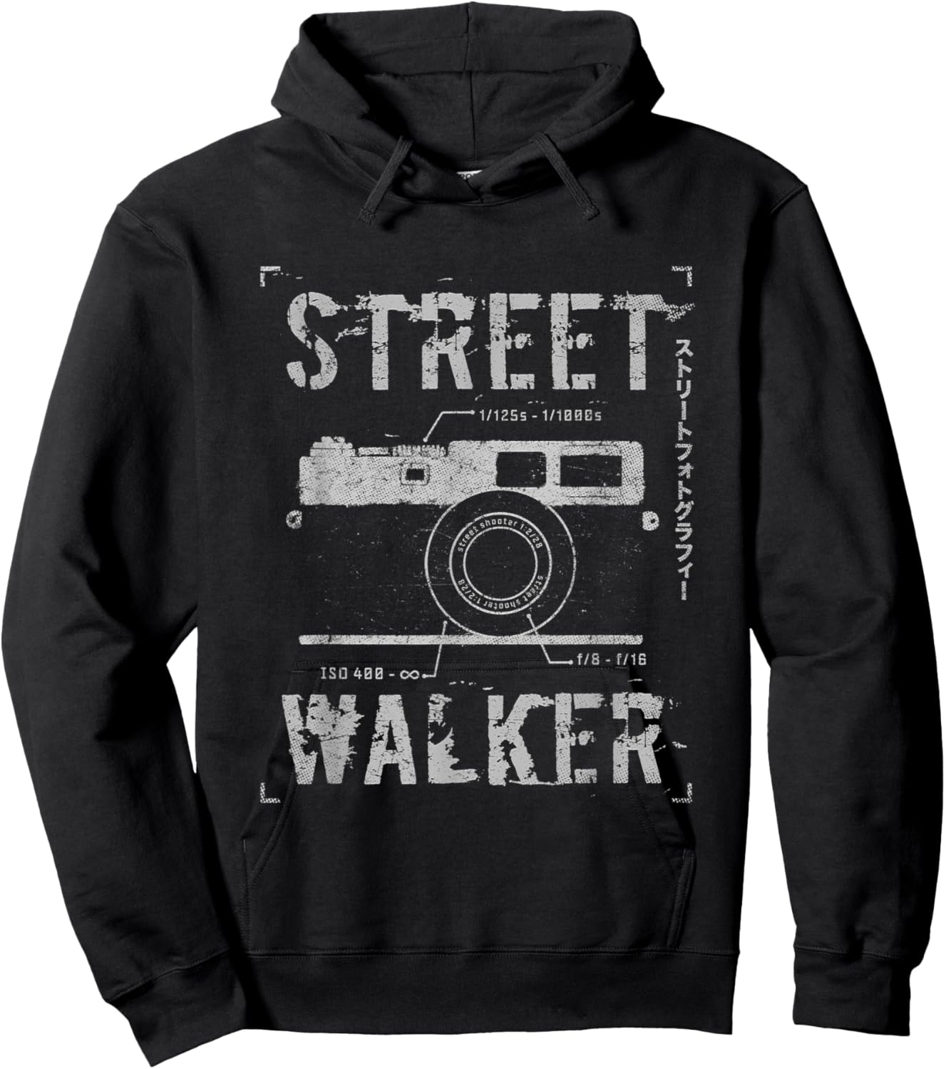 Street Walker Snapshot Photography Street Photographer Hoodie - Hoodie | Black