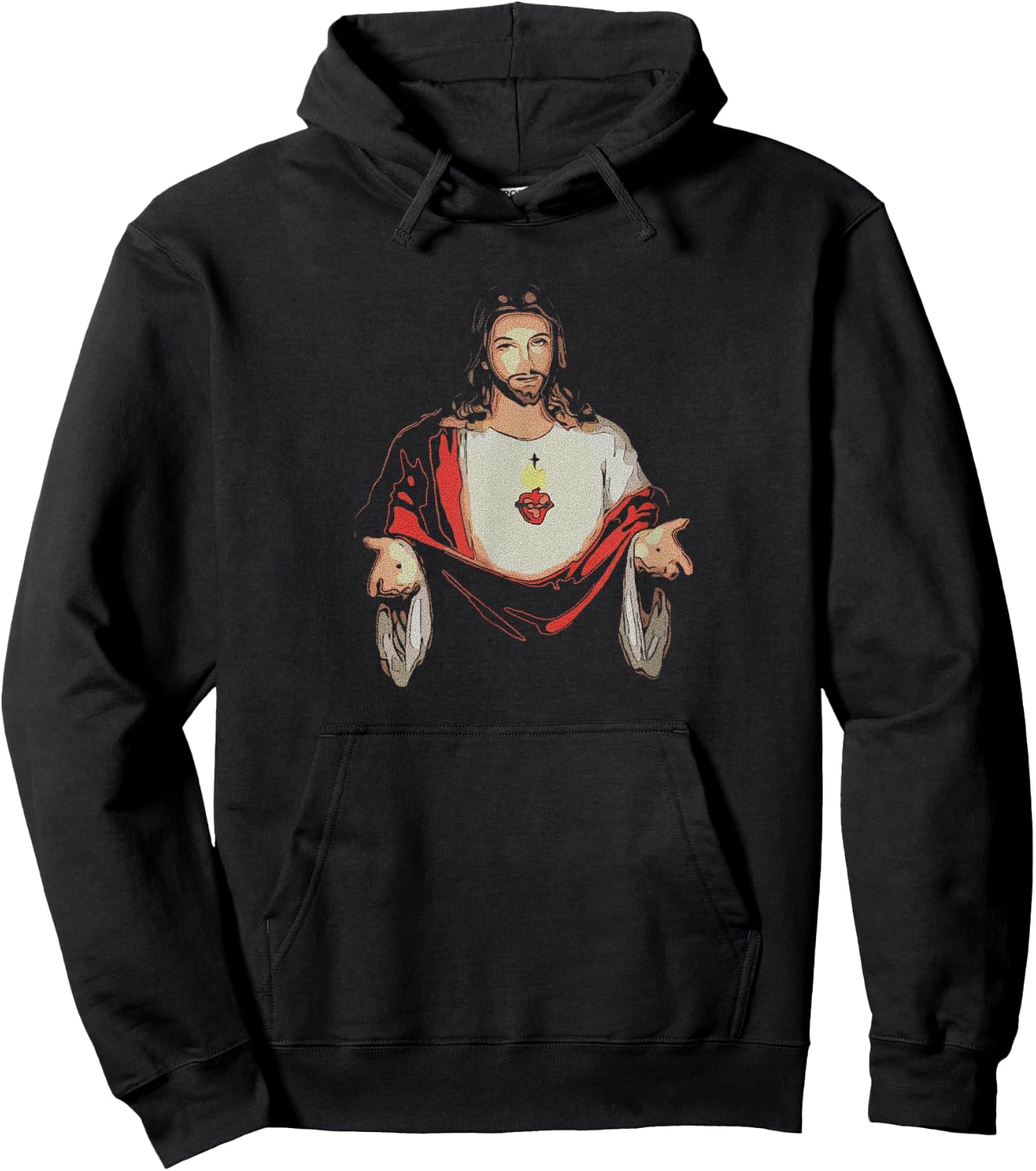 Christian Jesus design Hoodie - Hoodie | Black