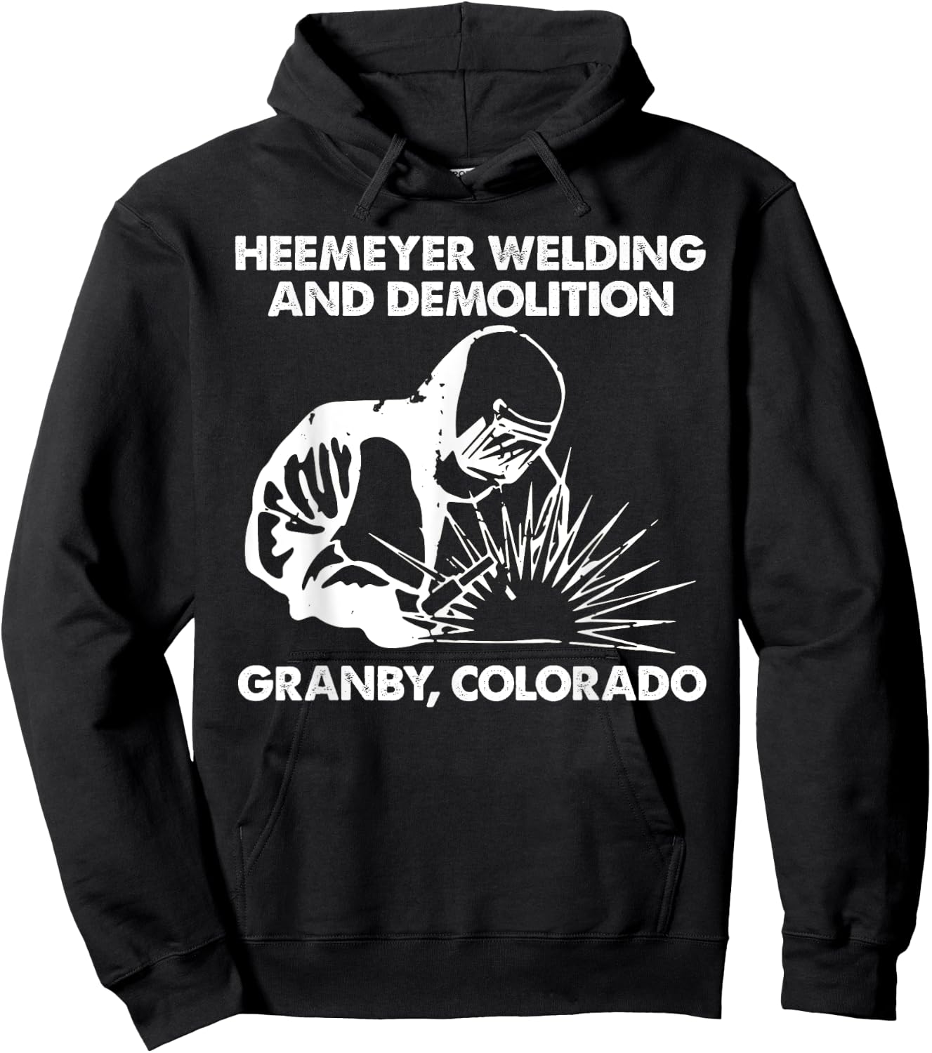 Heemeyer Welding And Demolition Grandby Hoodie - Hoodie | Black
