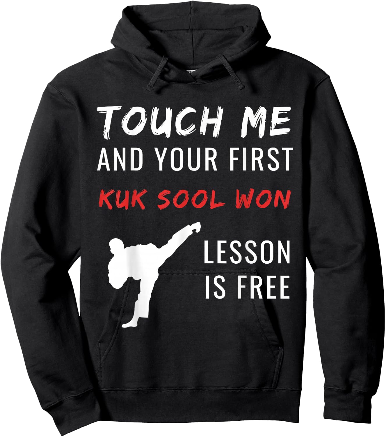 Kuk Sool Won Martial Arts Taekwondo Free Lesson Practice Hoodie - Hoodie | Black