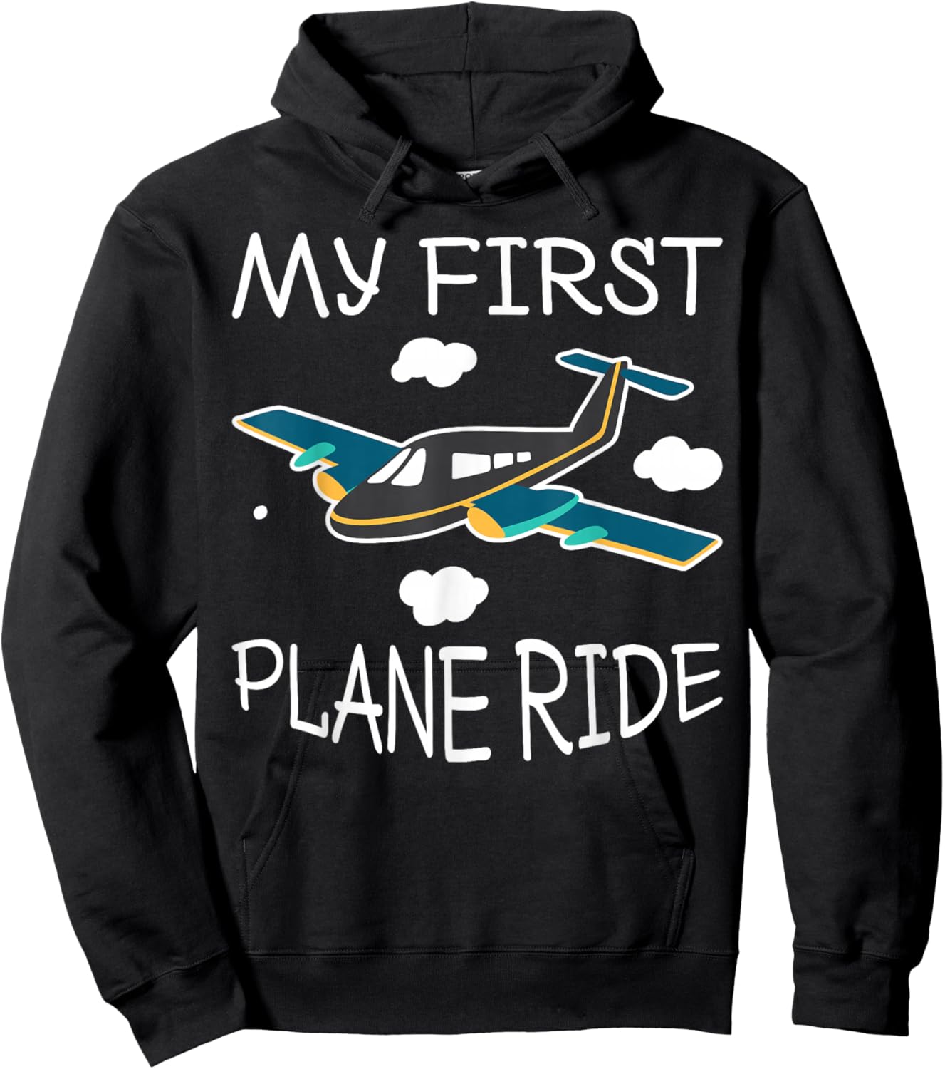 My First Plane Ride Hoodie - Hoodie | Black