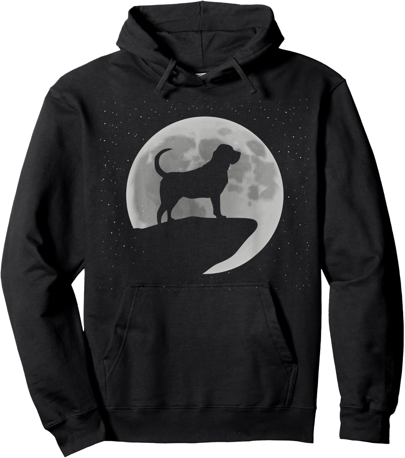 Fila Brasileiro Dog Moon Halloween Women Hoodie - Hoodie | Black