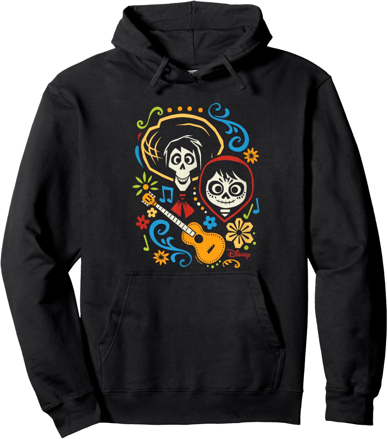 Coco - Hector and Miguel Hoodie - Hoodie | Black