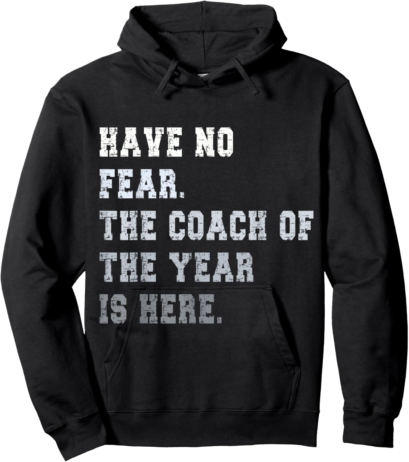 Coach of the year coaching Dad coach Hoodie - Hoodie | Black