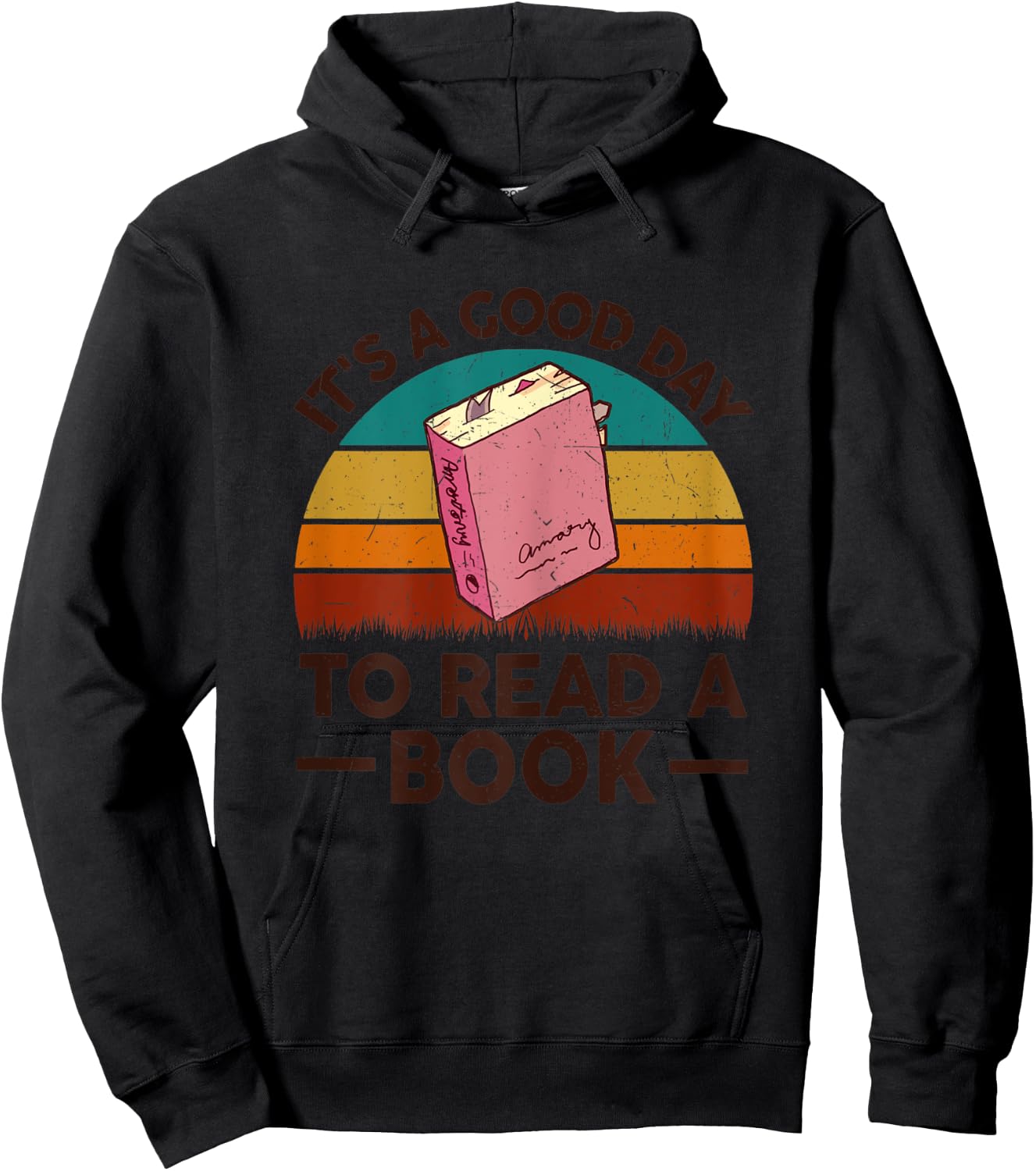 Teacher-Shirt Its Good Day To Read Book Lover Gift Librarian Women Hoodie - Hoodie | Black