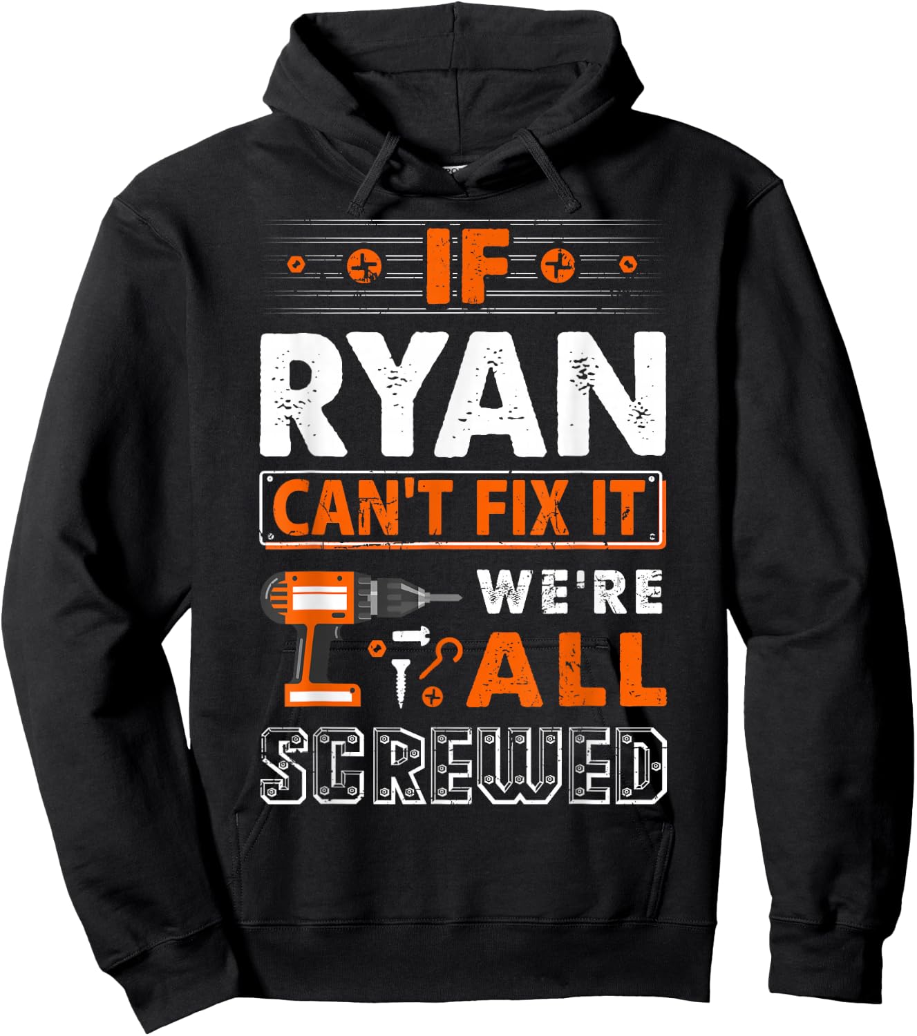 If Ryan Can't Fix It We Are All Screwed Hoodie - Hoodie | Black