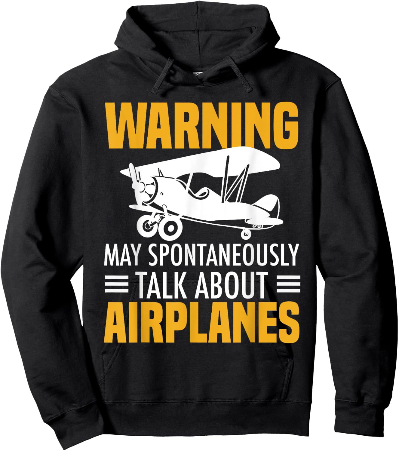 Funny Pilot Art Women Aviation Pilot Airplane Lovers Hoodie - Hoodie | Black