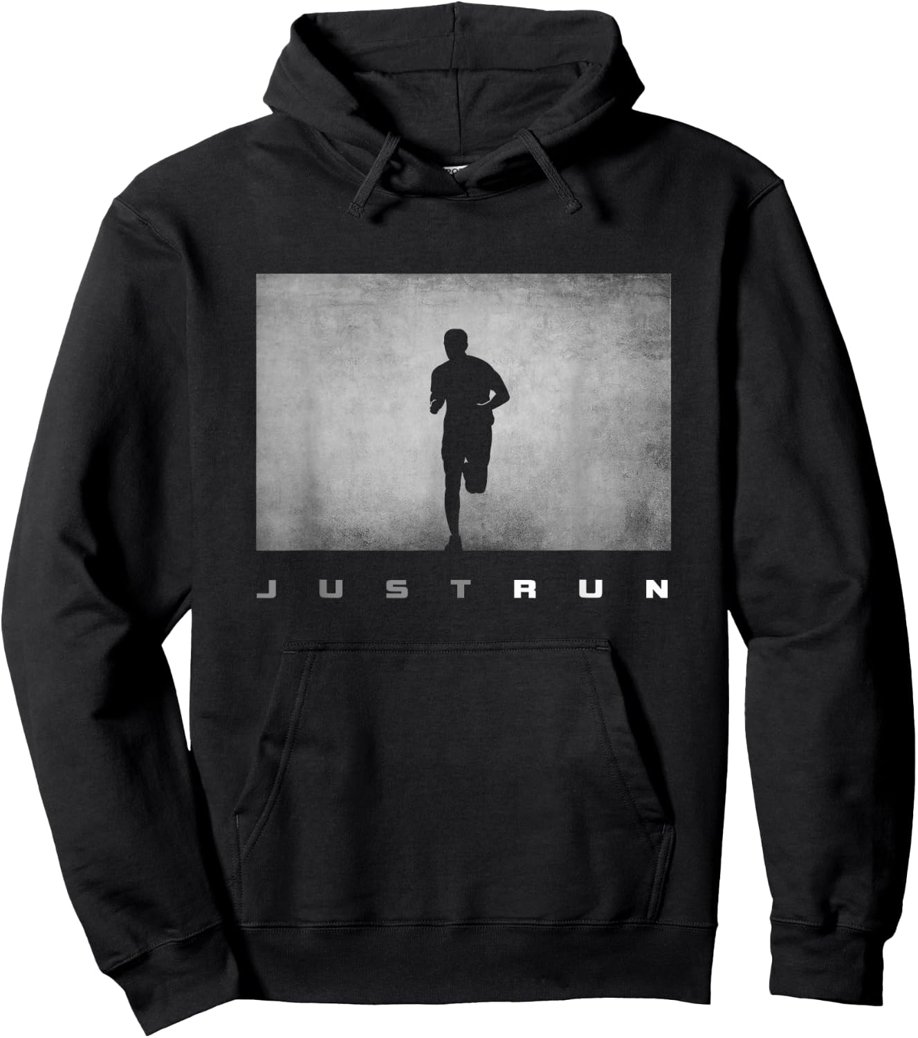Just Run Running Runner Hoodie - Hoodie | Black