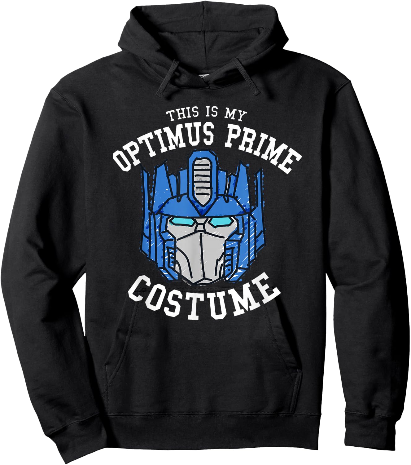 Transformers Halloween This Is My Optimus Prime Costume Hoodie - Hoodie | Black