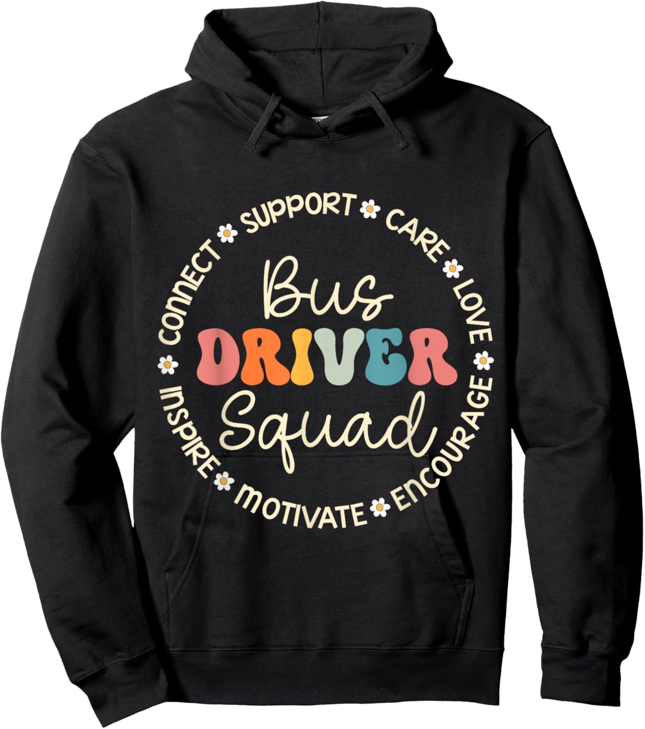 Bus Driver Squad Appreciation Week Back to School Hoodie - Hoodie | Black