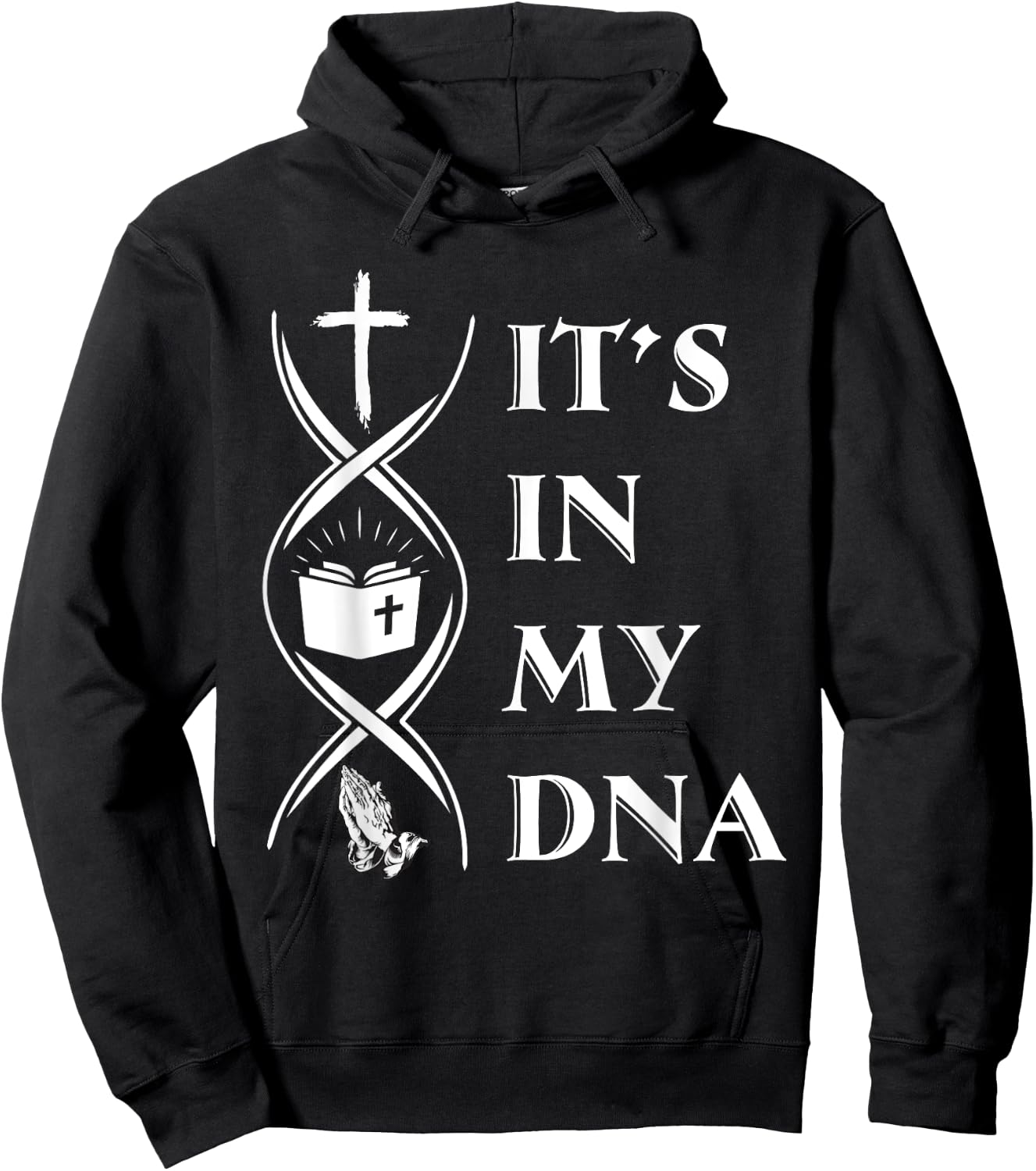 It's In My DNA Funny Hoodie - Hoodie | Black
