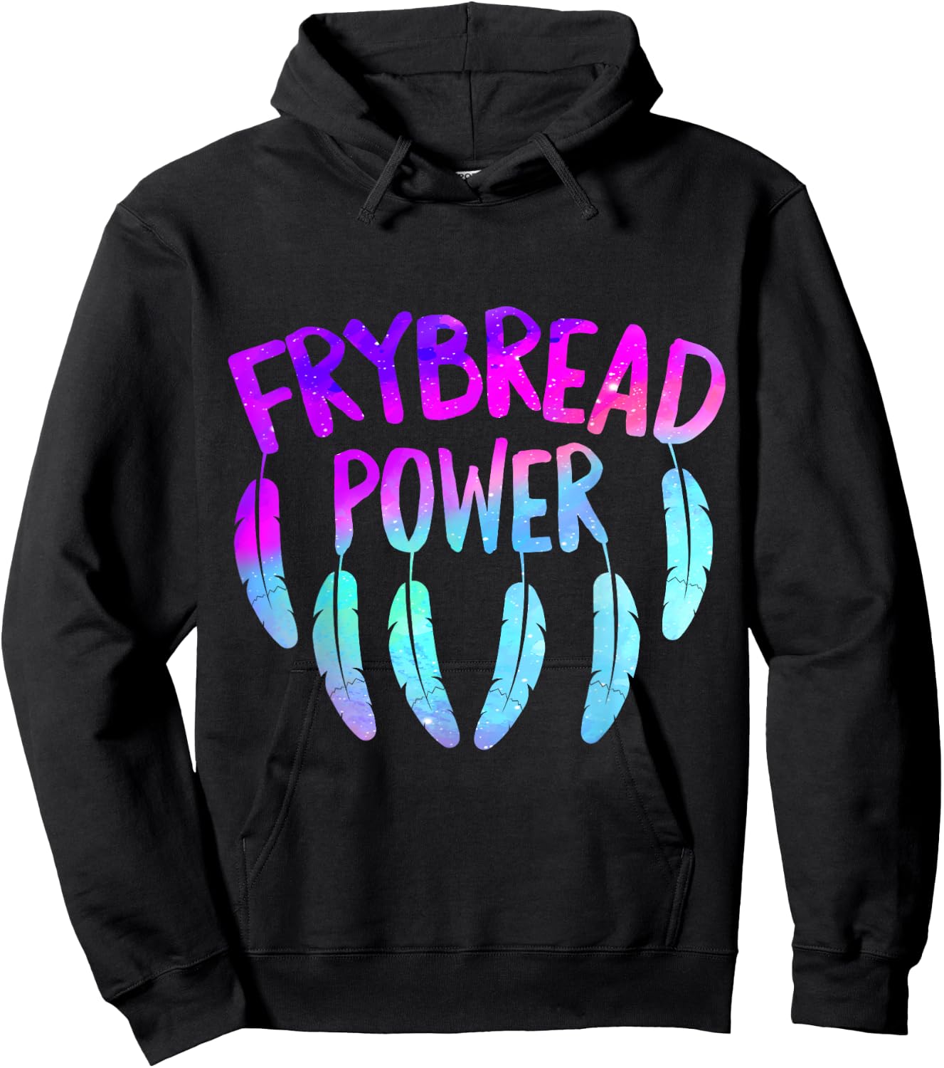Frybread Power Food Lover Native American Indian Foodie Taco Hoodie - Hoodie | Black