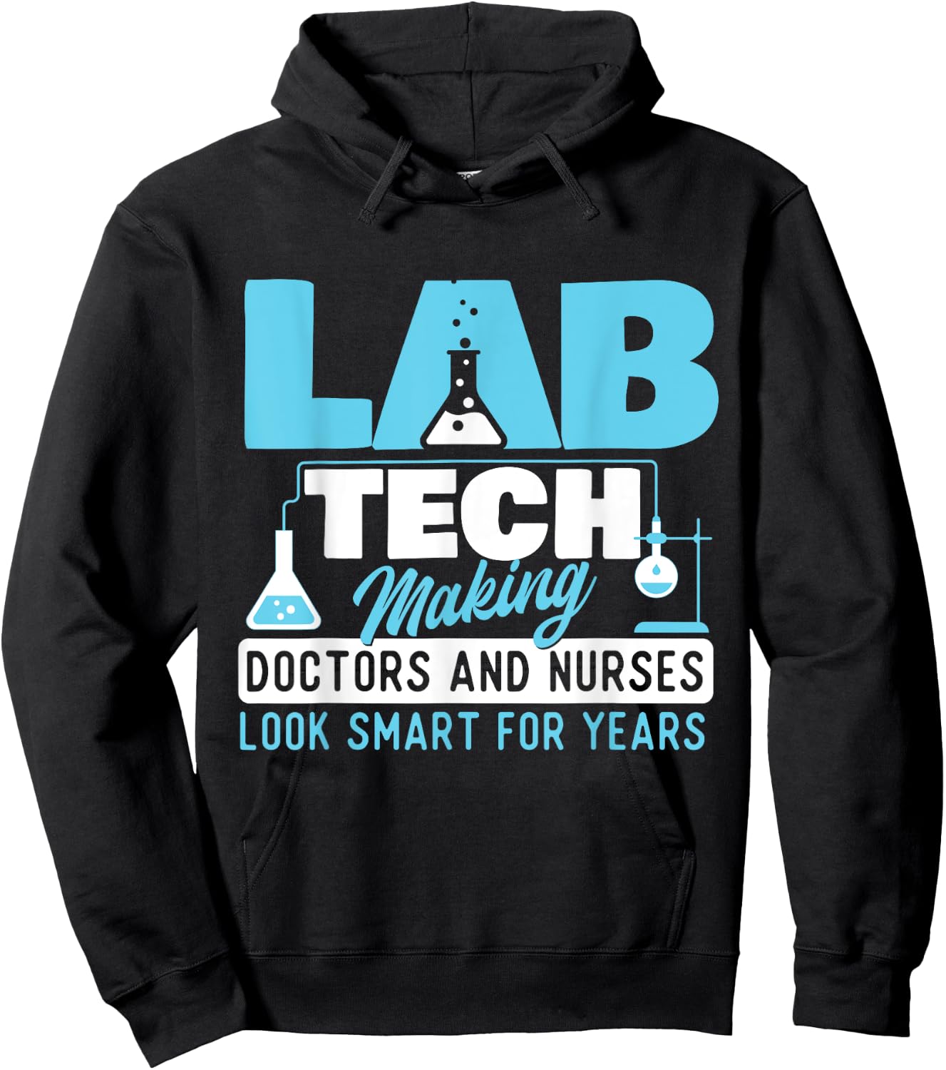 Lab Tech - Laboratory Technician Lover Medical Technologist Hoodie - Hoodie | Black
