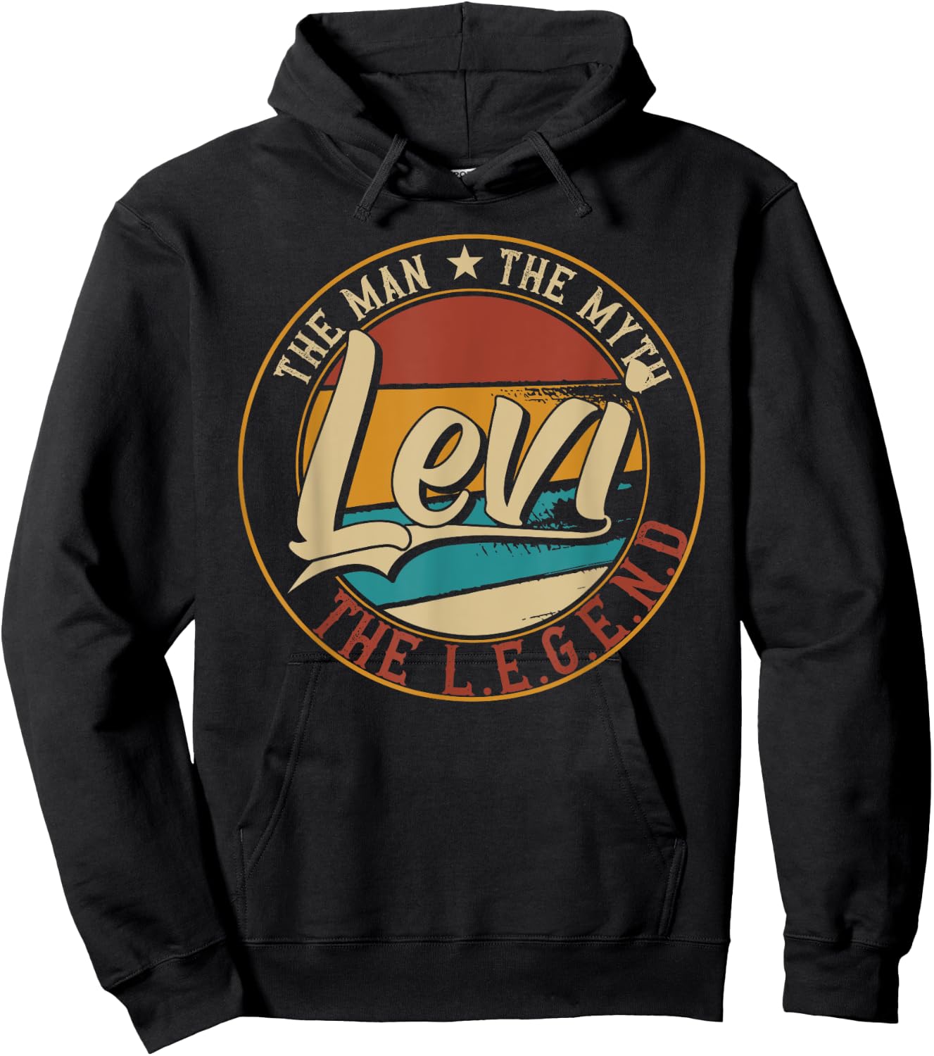Levi The man the myth the legend Hoodie - Hoodie | Black