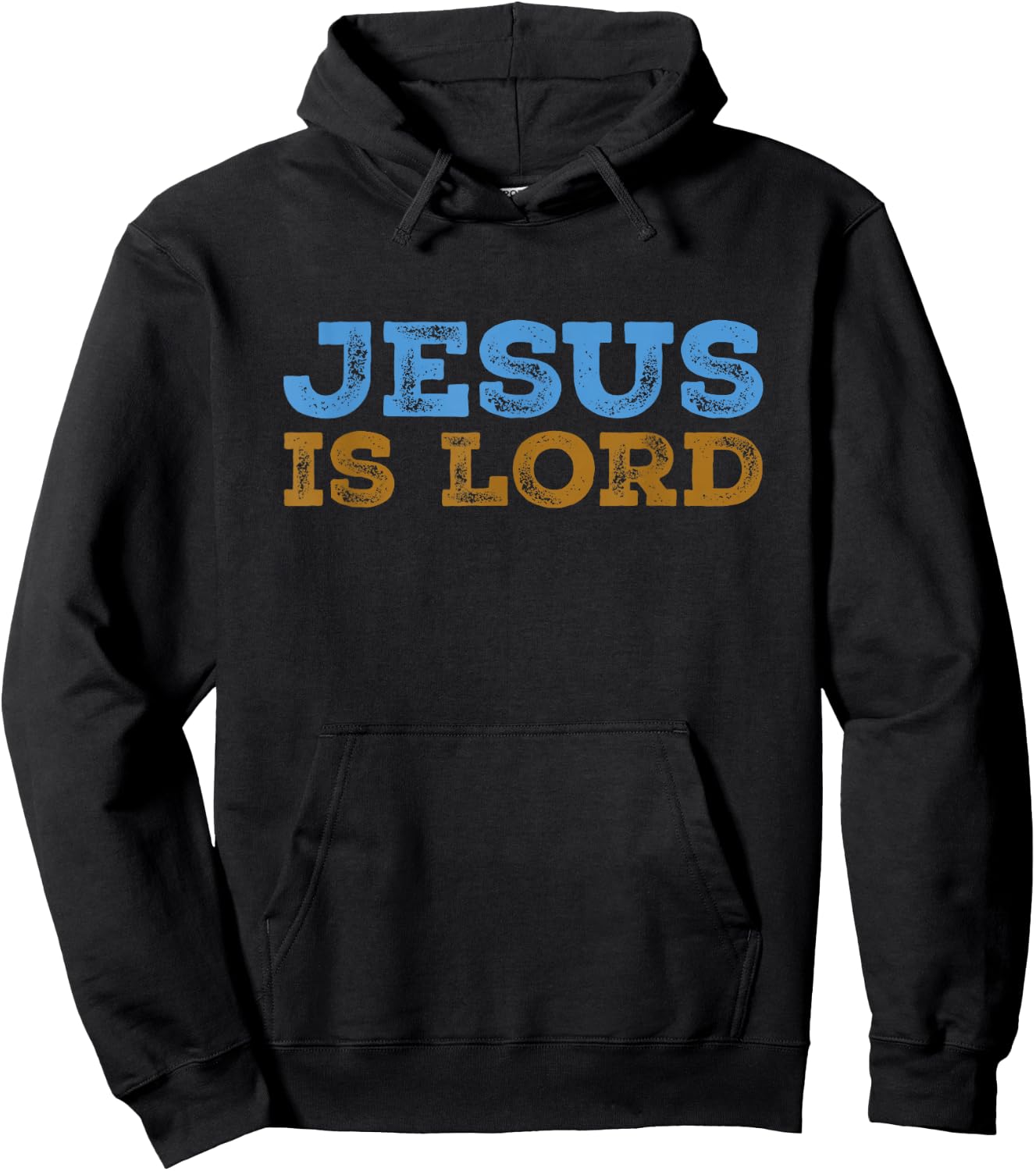 Jesus is Lord Christian Hoodie - Hoodie | Black