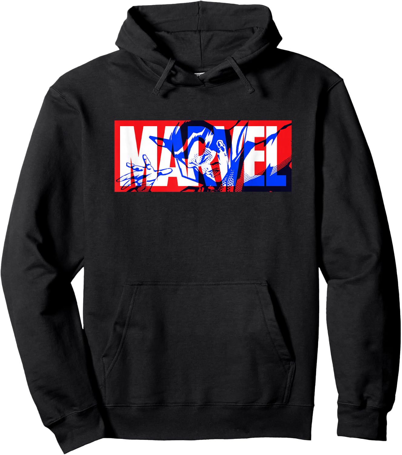 Marvel Logo Doctor Strange Comic Art Hoodie - Hoodie | Black