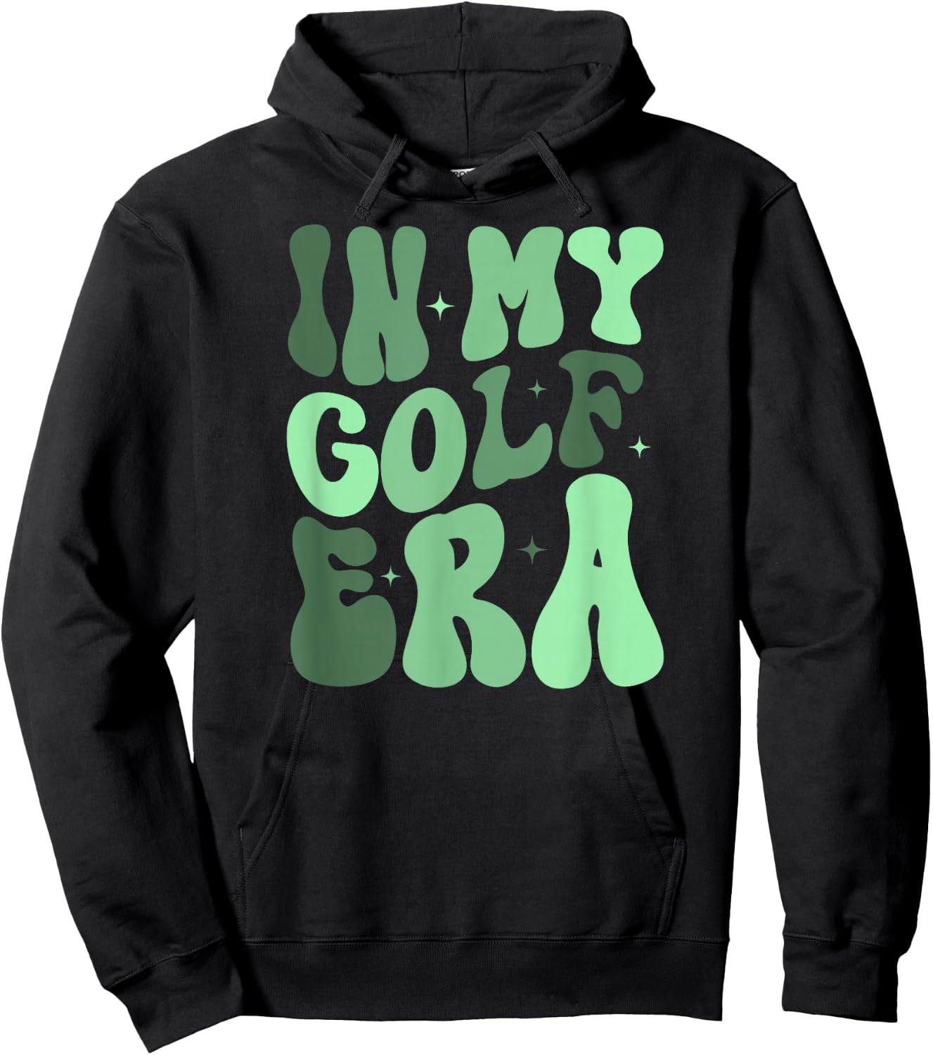 In My Golf Era Hoodie - Hoodie | Black
