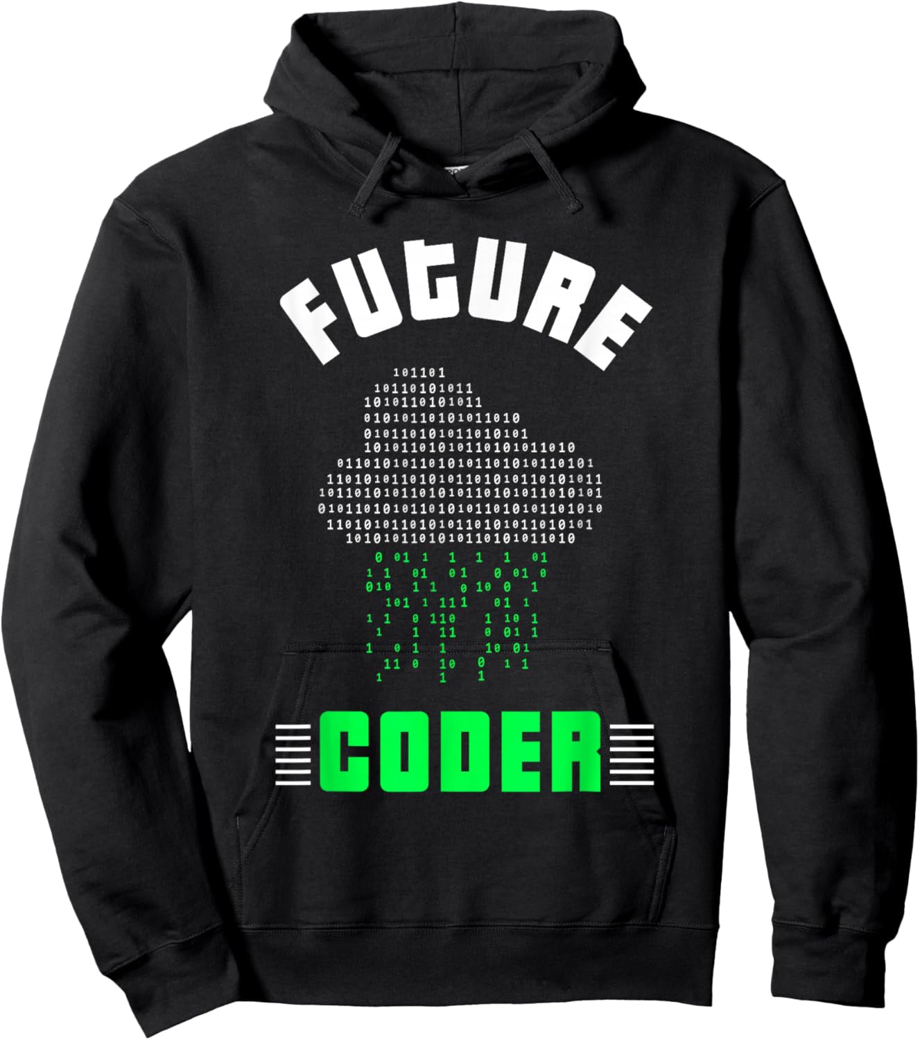 Future Coder Code Coding Sayings Programmer Hoodie - Hoodie | Black