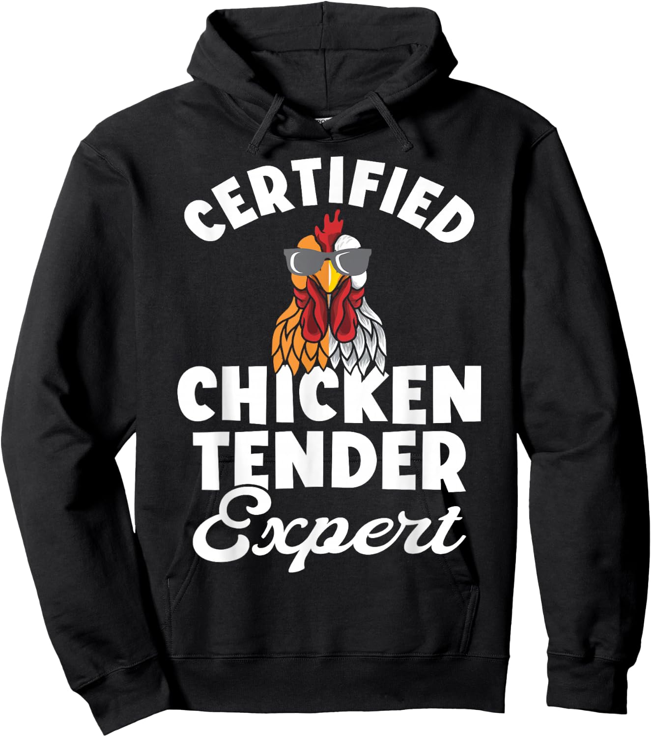 Chicken Tender Certified Chicken Expert Hoodie - Hoodie | Black