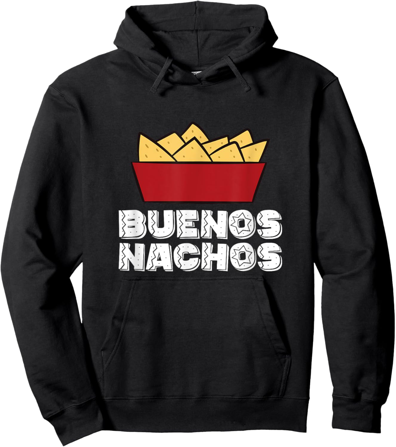 Buenos Nachos - Nacho Mexico Fast Food Funny Nachos Hoodie - Hoodie | Black