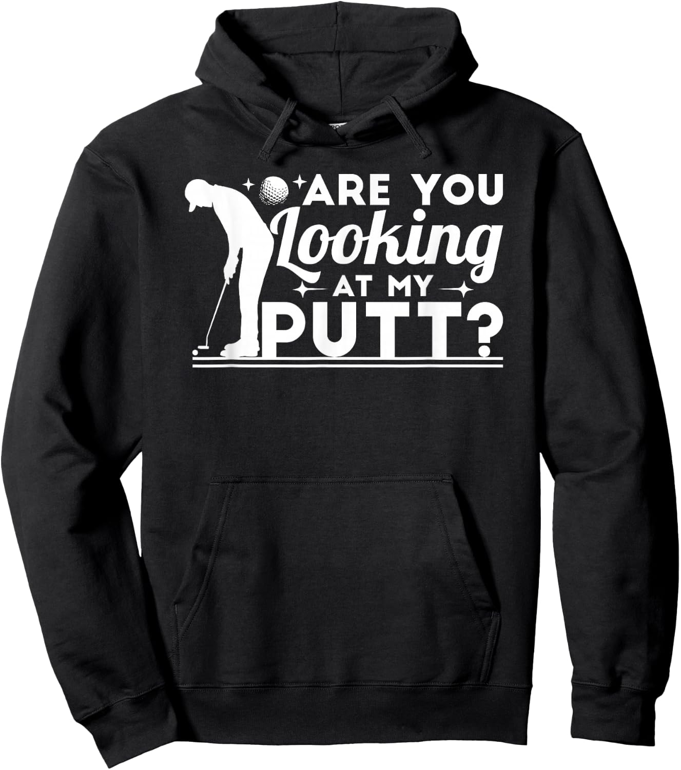 Funny Golfing Men Golf Humor Golfer Hoodie - Hoodie | Black