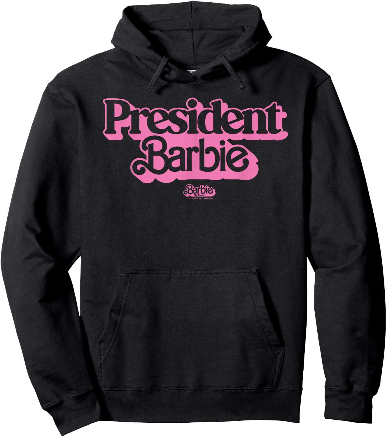 Barbie The Movie - President Barbie Hoodie - Hoodie | Black