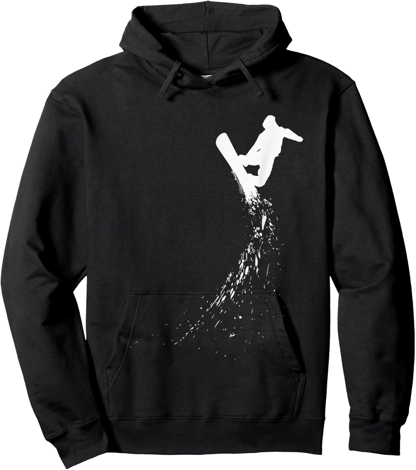 Freestyle Snowboarding - Snowboarder Snowboard Wintersports Hoodie - Hoodie | Black