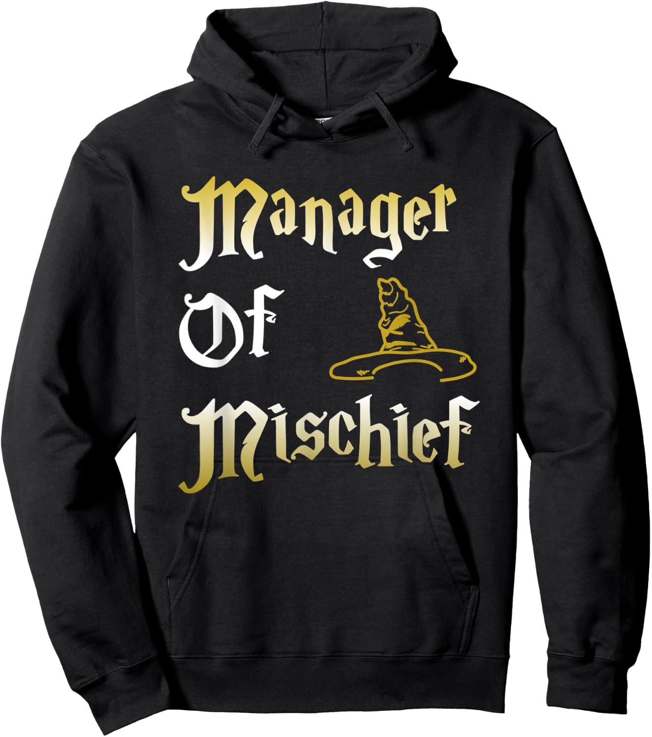Manager Of Mischief Magical MOM Mischief Manager Mothers Day Hoodie - Hoodie | Black