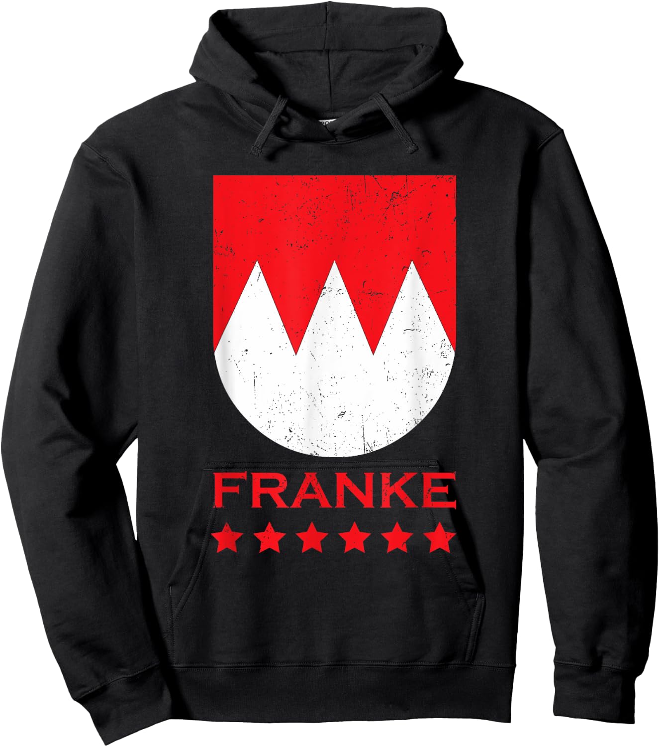 Franconia Frank Bavaria Germany Franconian dialect German Hoodie - Hoodie | Black