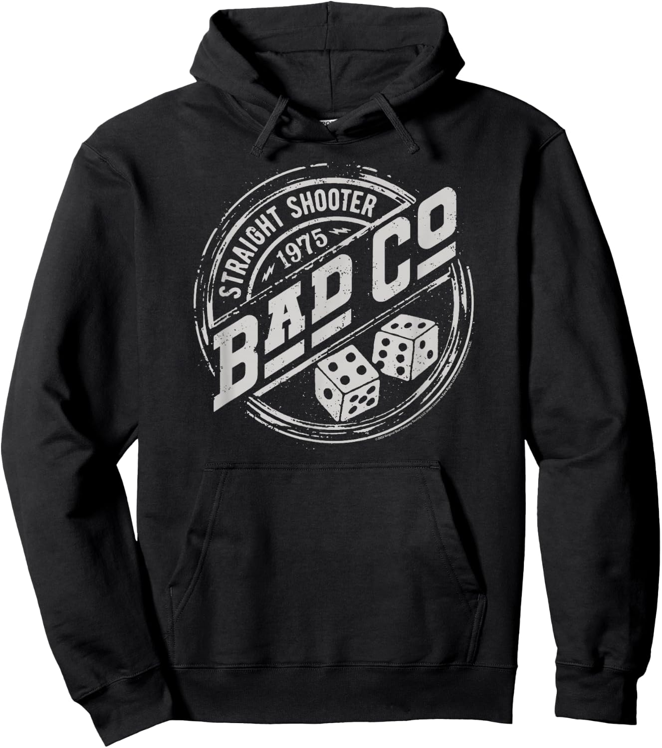 Bad Company - Straight Shooter Badge Hoodie - Hoodie | Black