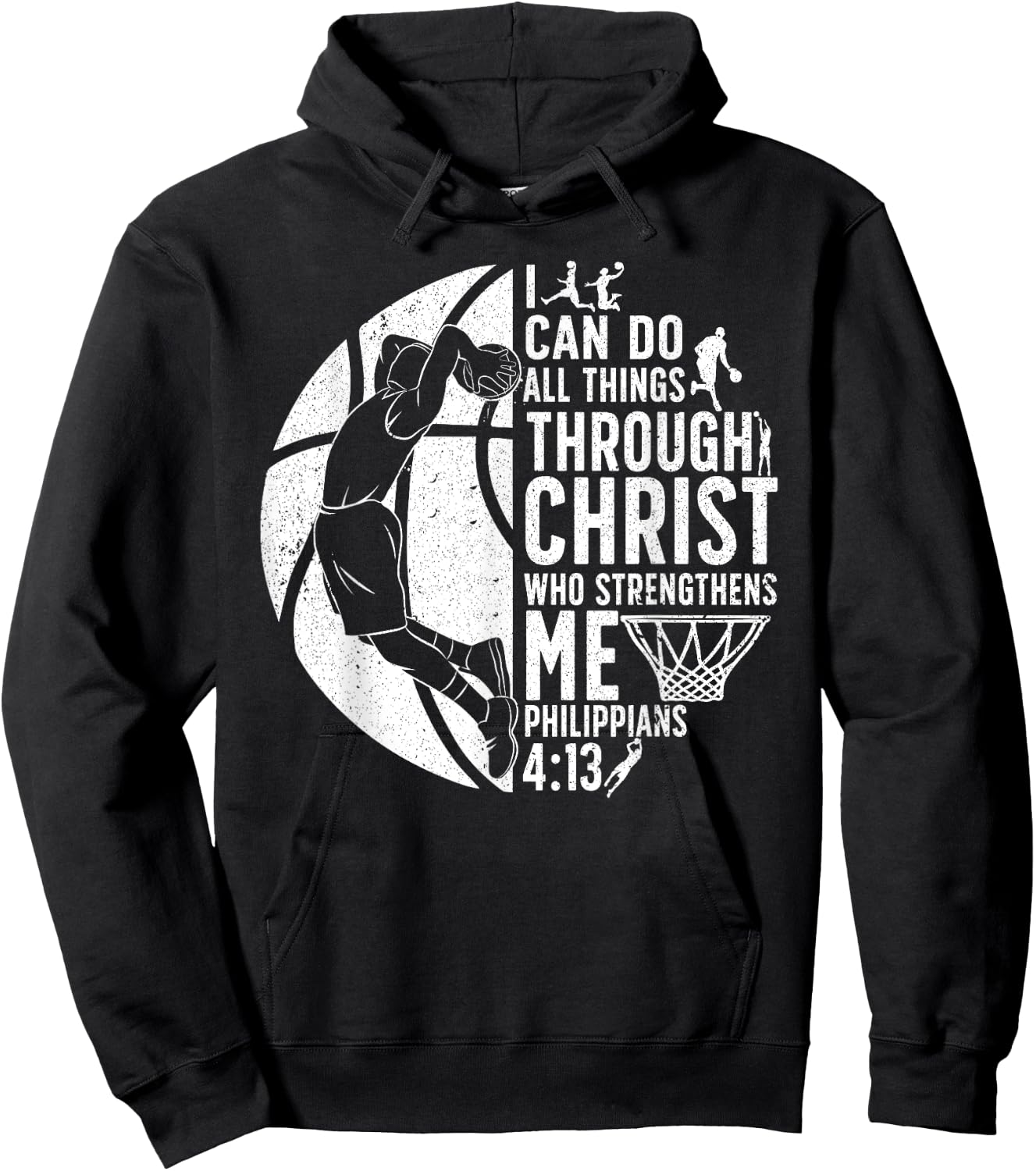 Cool Basketball Women Sport Game Basketball Player Hoodie - Hoodie | Black
