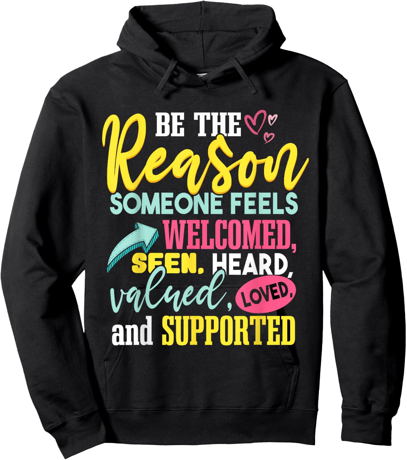 Social Workers Appreciation Month | Social Work Hoodie - Hoodie | Black