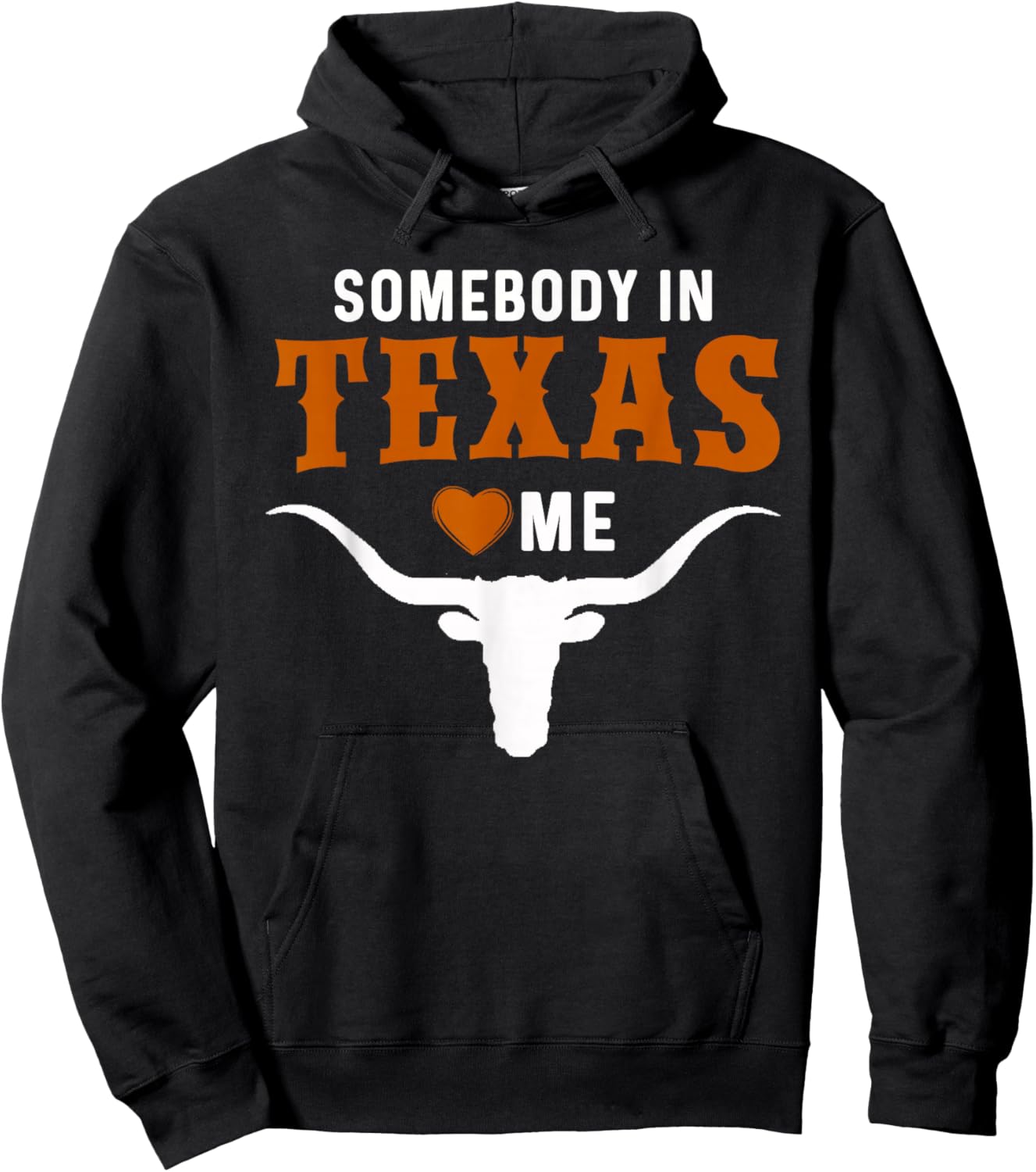 Texas Gifts Texan TX Dallas Howdy Longhorn Hoodie - Hoodie | Black