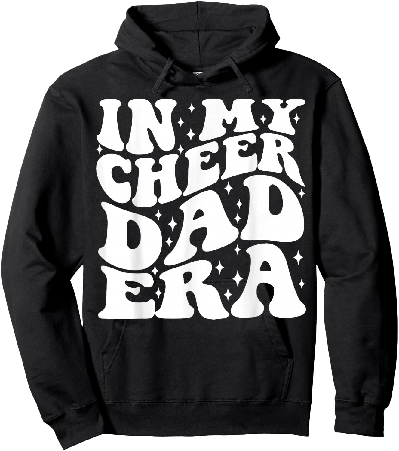 In My Cheer Dad Era Hoodie - Hoodie | Black