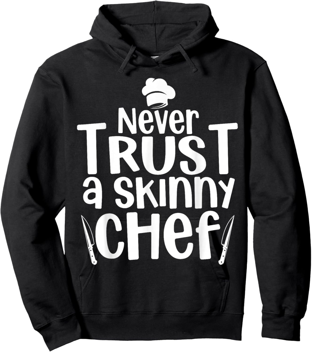 Funny Chef Design Women Culinary Chef Cook Cooking Hoodie - Hoodie | Black