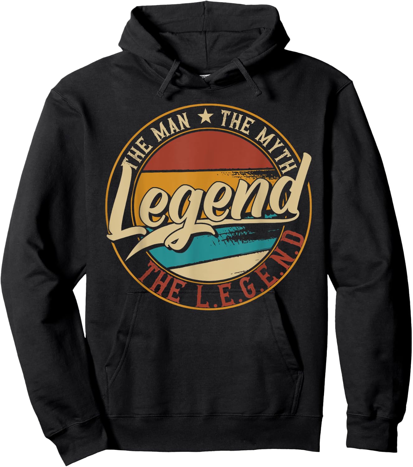 Legend The man the myth the legend Hoodie - Hoodie | Black