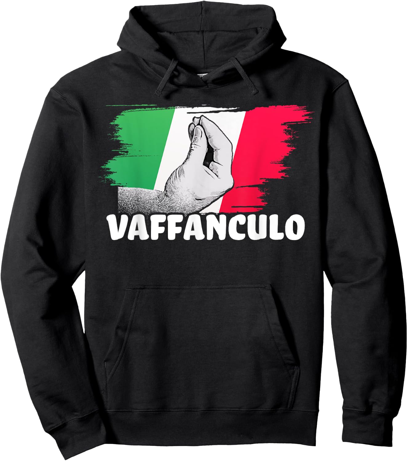 Vaffanculo Italian Italian Funny Saying Hoodie - Hoodie | Black